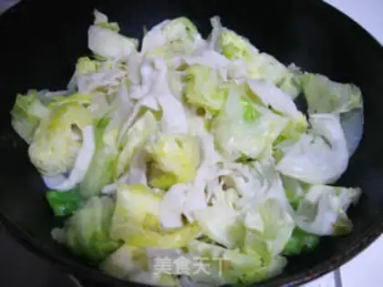 Make curry fried noodles step 4
