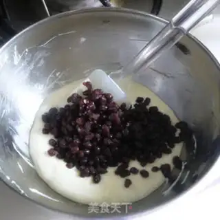 Make Matcha honey bean mousse cake step 9