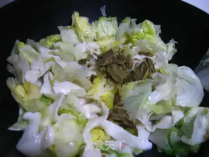 Make curry fried noodles step 5