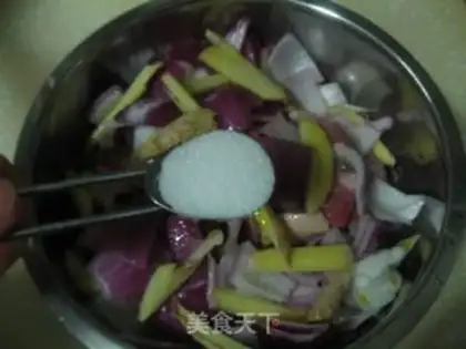 Make Beef kebabs with oyster sauce and onion step 6