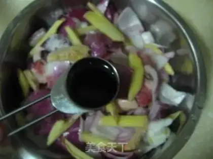 Make Beef kebabs with oyster sauce and onion step 7