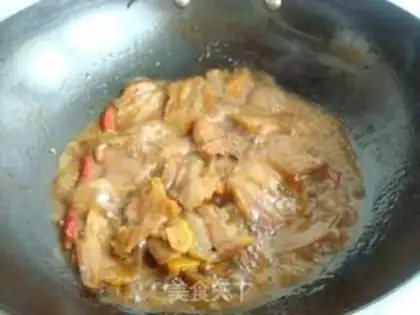 Make Chinese hamburger step 6