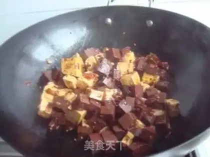 Make Red and white tofu step 5