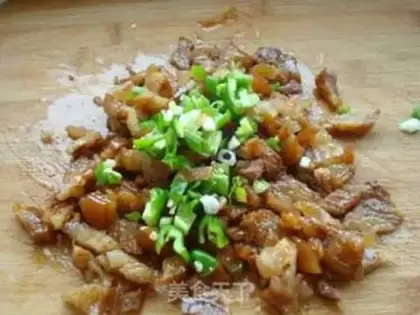 Make Chinese hamburger step 9