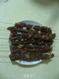 Make Beef kebabs with oyster sauce and onion step 11