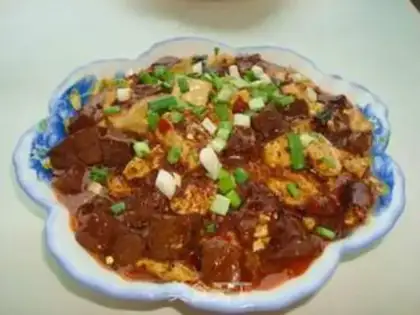 Make Red and white tofu step 7