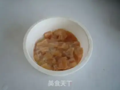 Make diced chicken with tomato sauce step 2
