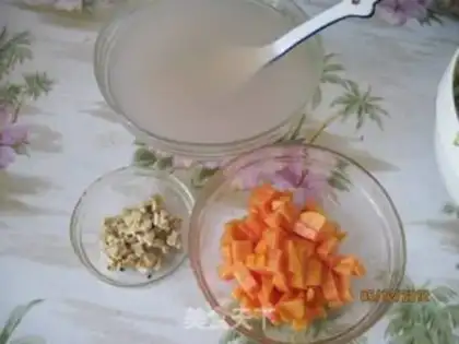 Make Papaya walnut sago step 0