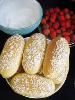Make Strawberry cream bread step 8