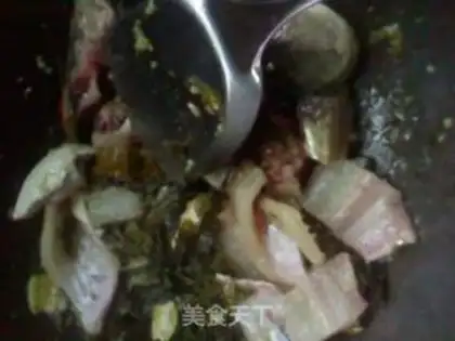 Make fish with Chinese sauerkraut step 5