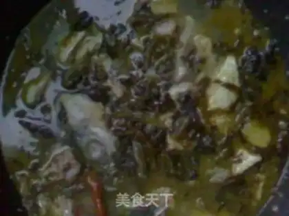 Make fish with Chinese sauerkraut step 6