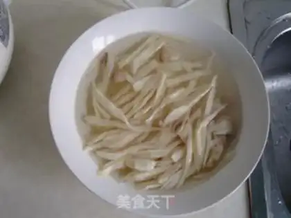 Make Three shredded salad step 7