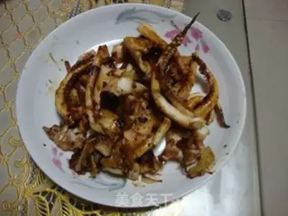Make grilled squid step 2