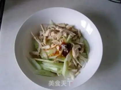 Make Three shredded salad step 8