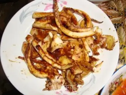 Make grilled squid step 3