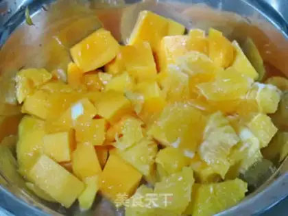 Make Mango Orange Mousse Cake step 0