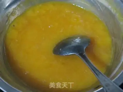Make Mango Orange Mousse Cake step 3