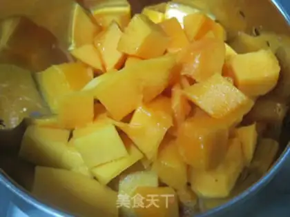 Make Mango Orange Mousse Cake step 14