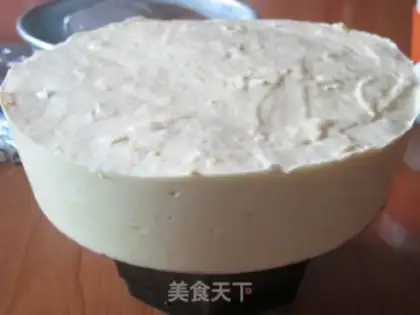 Make Mango Orange Mousse Cake step 16