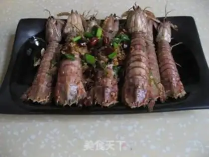 Make Pepper shrimp with salt and pepper step 9