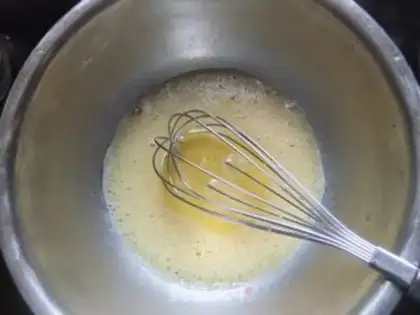 Make custard pudding step 0