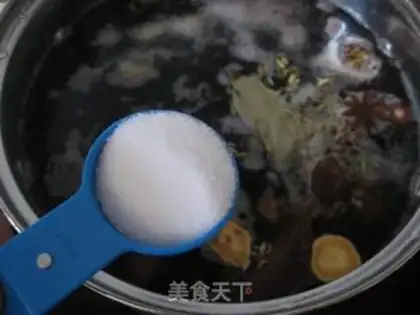 Make stewed quail eggs step 4