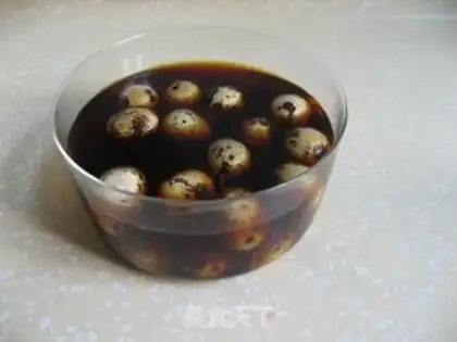 Make stewed quail eggs step 5