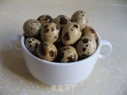 Make stewed quail eggs step 6