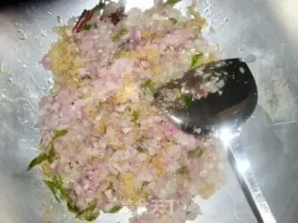 Make curry chicken step 1
