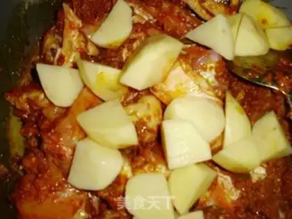 Make curry chicken step 4