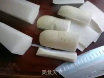 Make Delicious spicy diced radish step 1