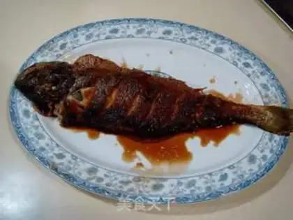 Make roasted yellow fish with vinegar step 12