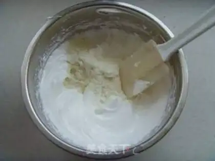 Make Girl crispy breasted macaron step 4