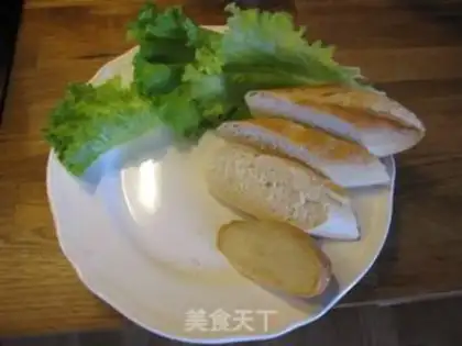Make Lemon-flavored salmon with French stick step 0