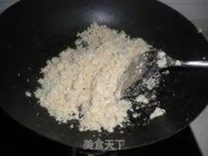 Make stir-fried bean dregs with shallot step 5