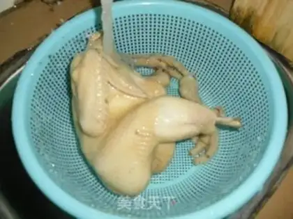 Make white-cut chicken step 2