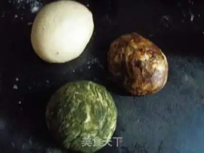 Make Marble thread bread step 5
