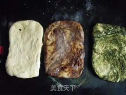 Make Marble thread bread step 6