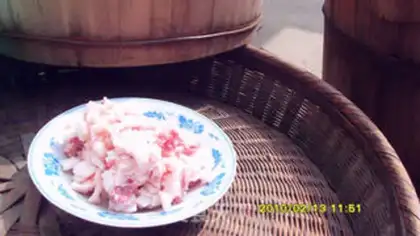 Make Wuyuanzi cake step 3