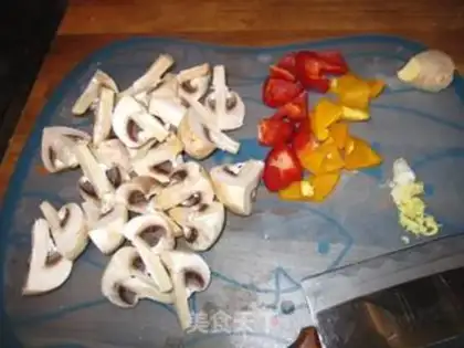 Make Stewed asparagus with mushrooms step 0