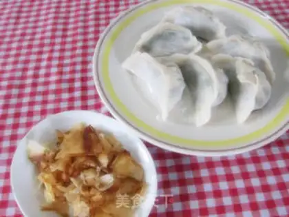 Make Fried dumplings with firewood fish step 0