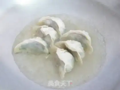 Make Fried dumplings with firewood fish step 2