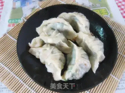 Make Fried dumplings with firewood fish step 3