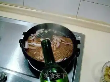 Make Sizzling prawns step 6