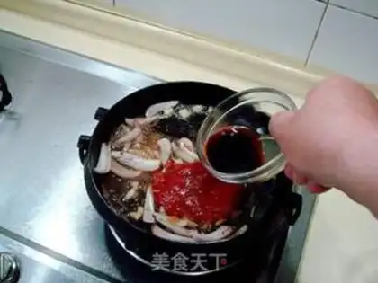 Make Sizzling prawns step 7