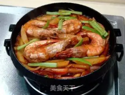Make Sizzling prawns step 10