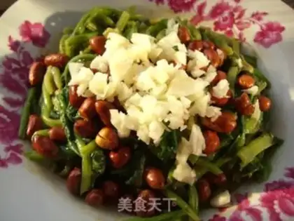 Make hemp spinach step 4