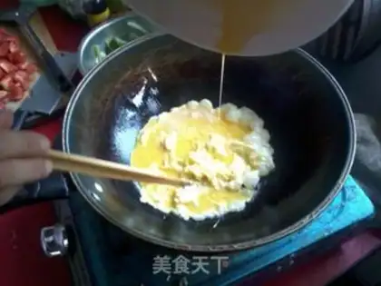 Make tomato and egg noodles step 3