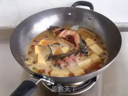 Make Stewed tofu with catfish step 7