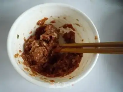 Make Steamed cabbage meat roll step 1
